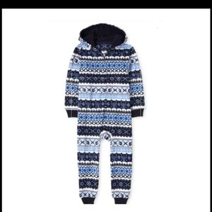 Hanukkah Fleece One-Piece Pajamas Unisex Adult Size XL by Children's Place